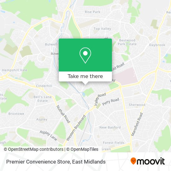 Premier Convenience Store map