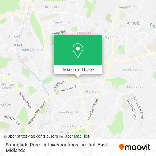 Springfield Premier Investigations Limited map