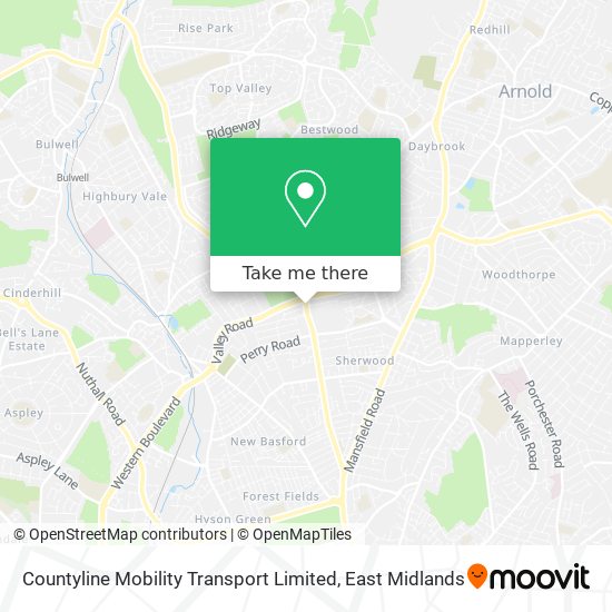 Countyline Mobility Transport Limited map