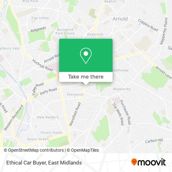 Ethical Car Buyer map
