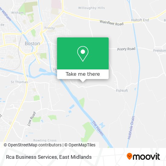 Rca Business Services map