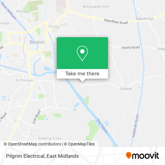 Pilgrim Electrical map