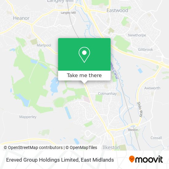 Ereved Group Holdings Limited map