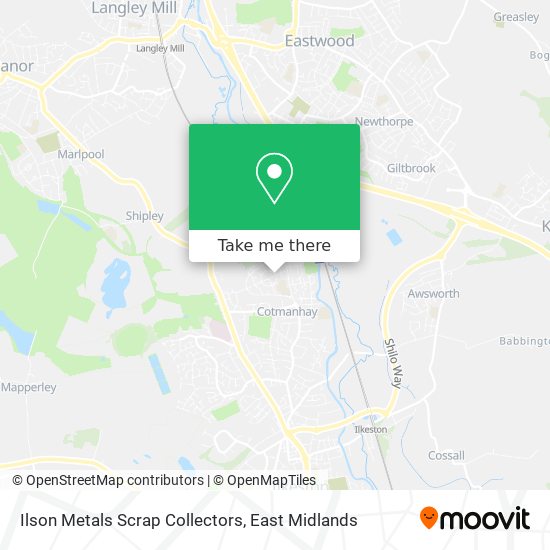 Ilson Metals Scrap Collectors map