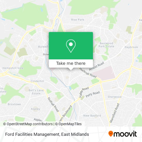 Ford Facilities Management map