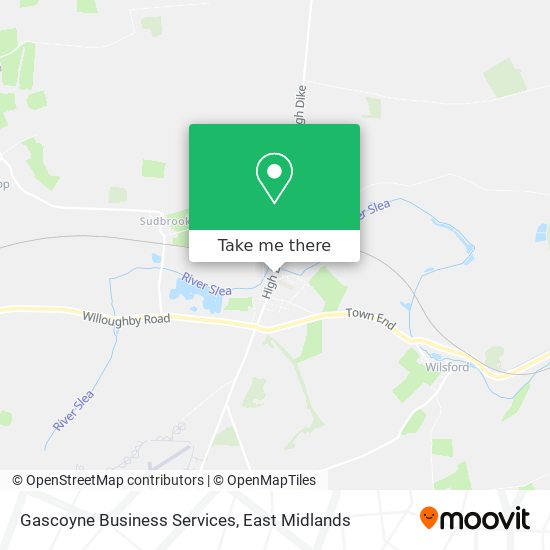 Gascoyne Business Services map