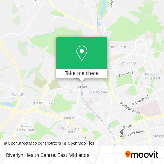 Riverlyn Health Centre map