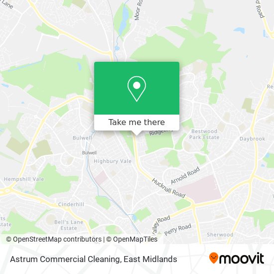 Astrum Commercial Cleaning map