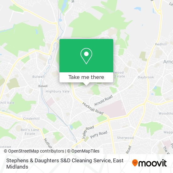 Stephens & Daughters S&D Cleaning Service map