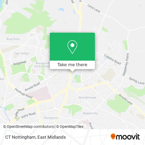 CT Nottingham map