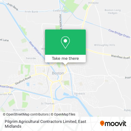 Pilgrim Agricultural Contractors Limited map