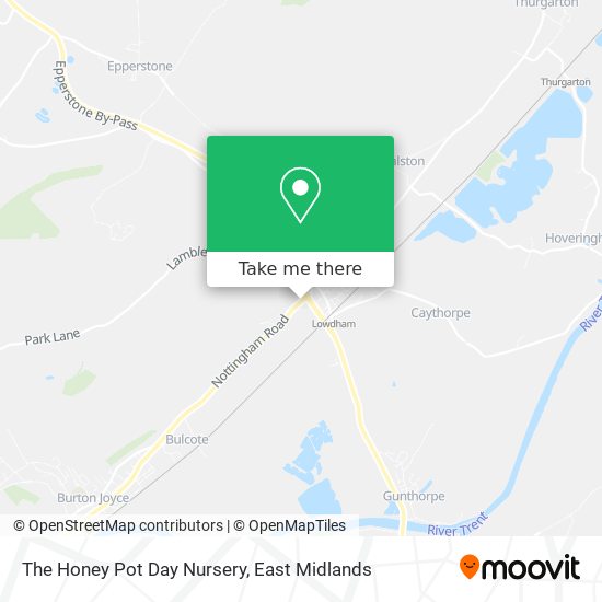 The Honey Pot Day Nursery map