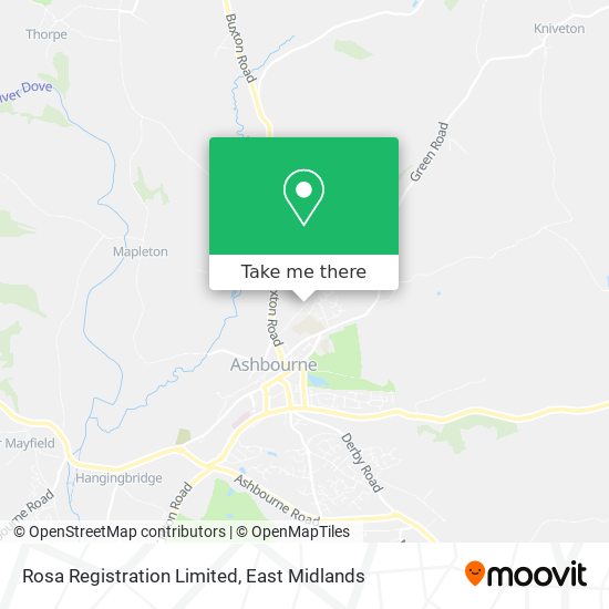 Rosa Registration Limited map
