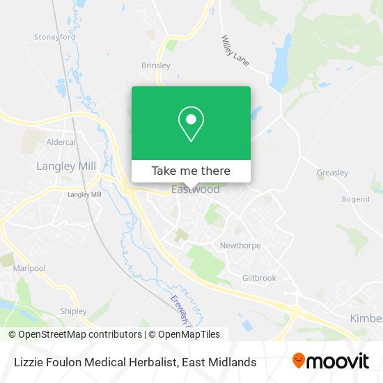 Lizzie Foulon Medical Herbalist map