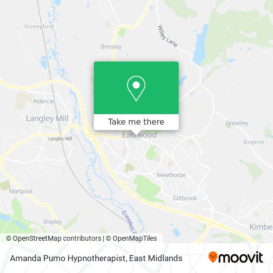 Amanda Pumo Hypnotherapist map