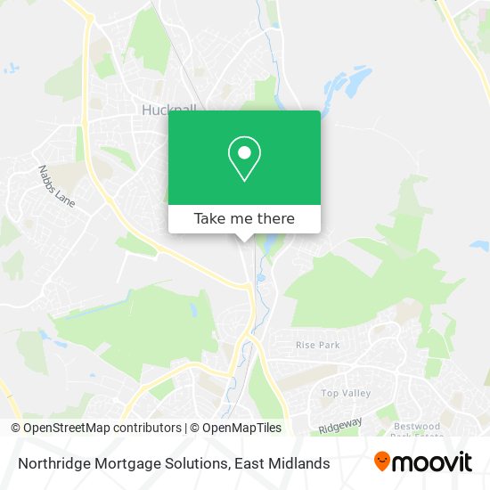 Northridge Mortgage Solutions map