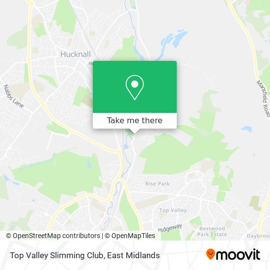 Top Valley Slimming Club map