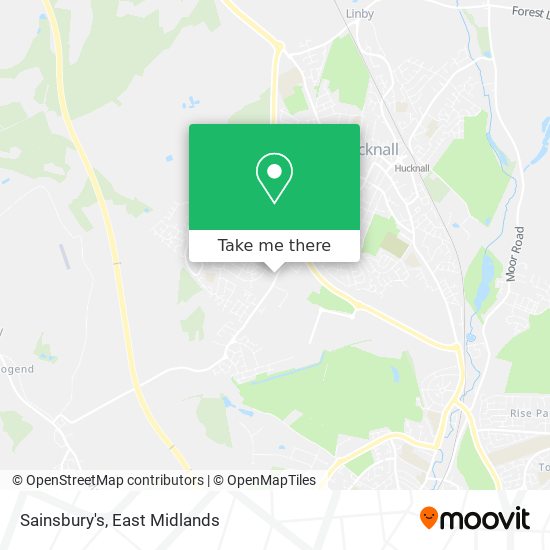 Sainsbury's map