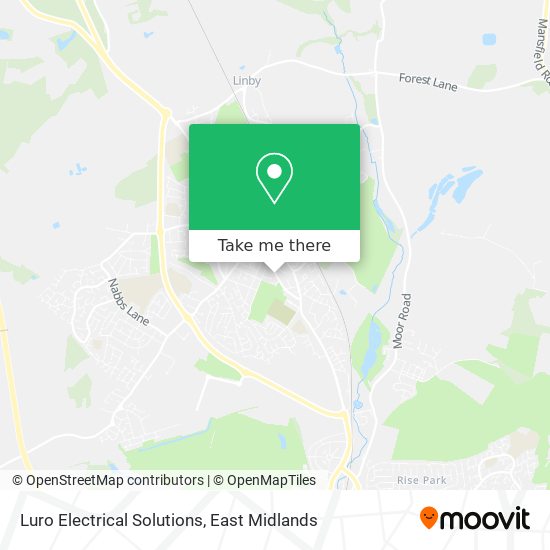 Luro Electrical Solutions map