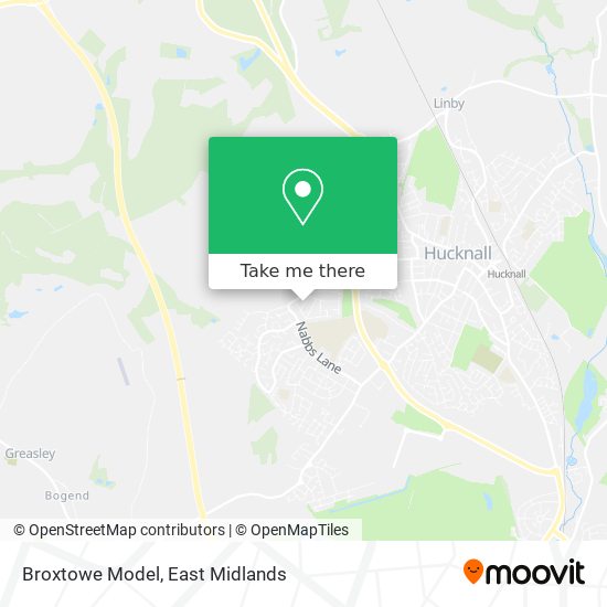 Broxtowe Model map