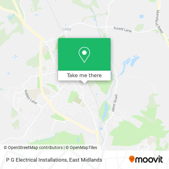 P G Electrical Installations map