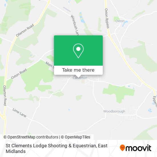 St Clements Lodge Shooting & Equestrian map