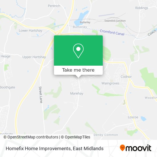 Homefix Home Improvements map