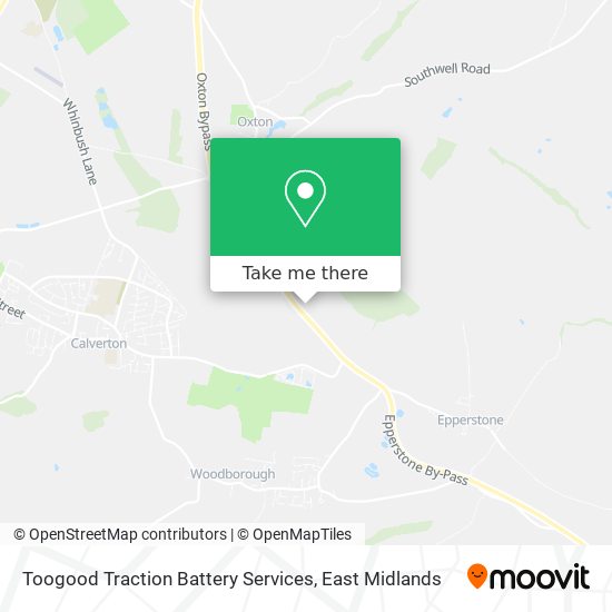 Toogood Traction Battery Services map