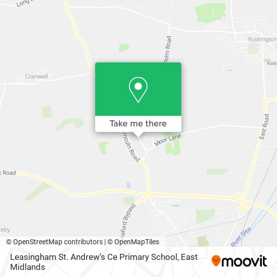 Leasingham St. Andrew's Ce Primary School map