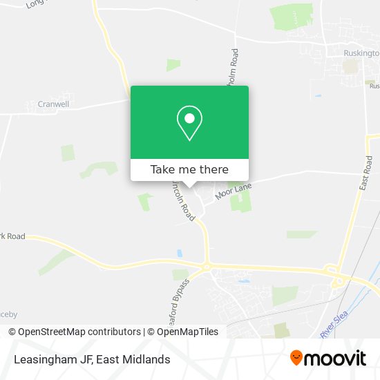 Leasingham JF map