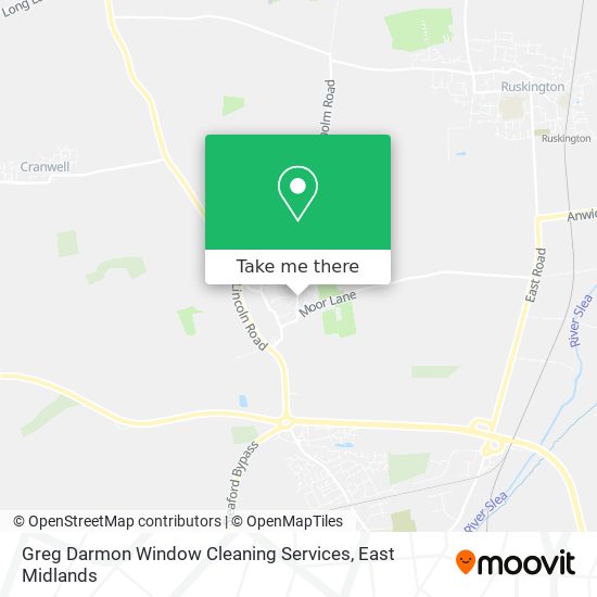 Greg Darmon Window Cleaning Services map