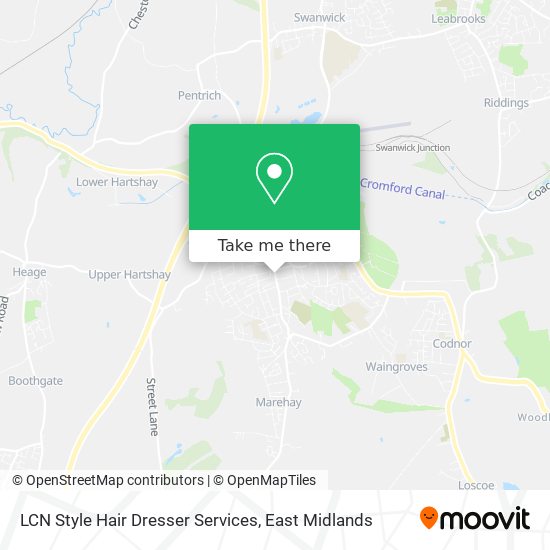 LCN Style Hair Dresser Services map