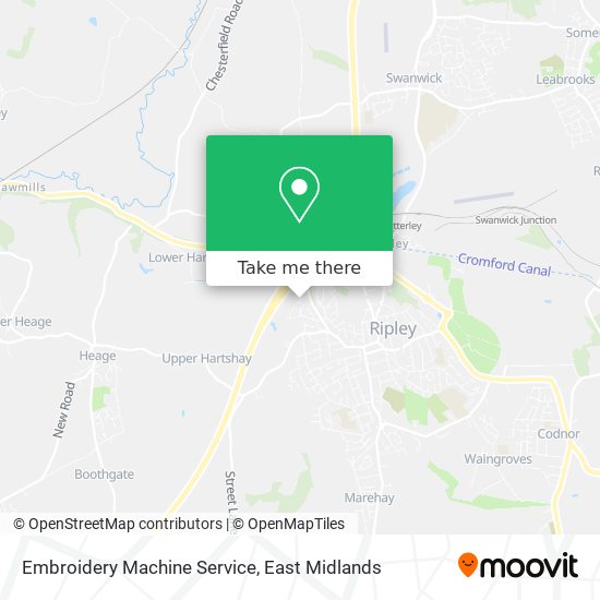 Embroidery Machine Service map