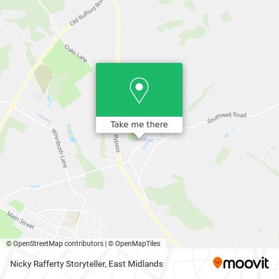 Nicky Rafferty Storyteller map