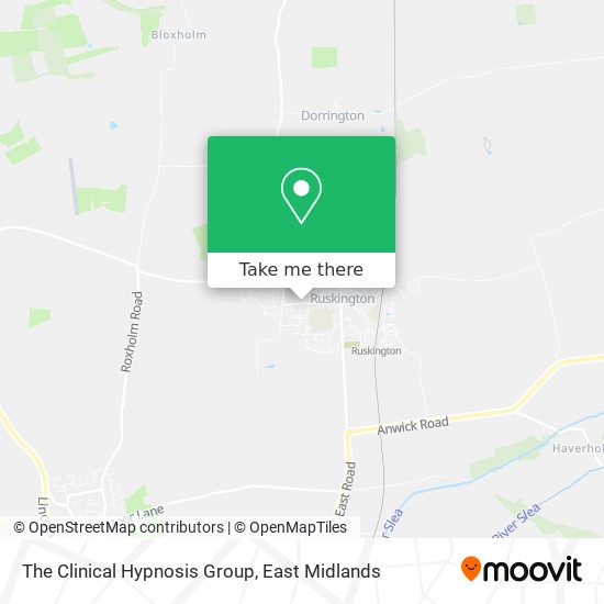 The Clinical Hypnosis Group map