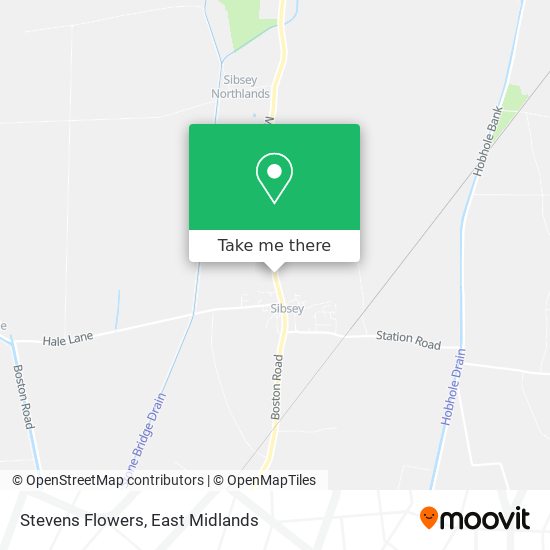 Stevens Flowers map