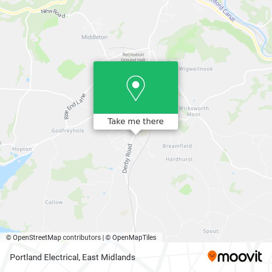 Portland Electrical map
