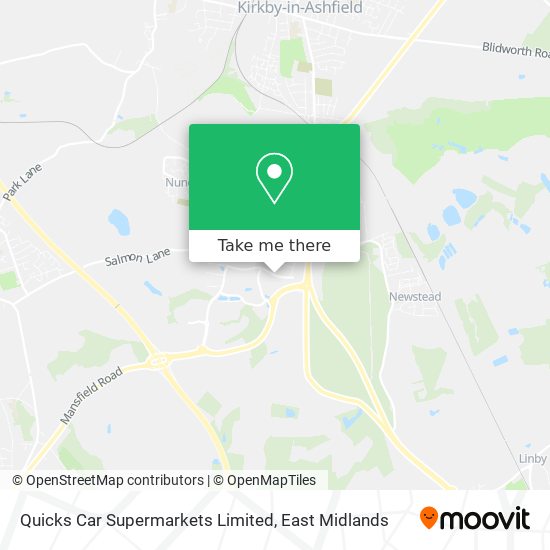 Quicks Car Supermarkets Limited map