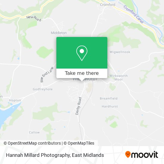 Hannah Millard Photography map