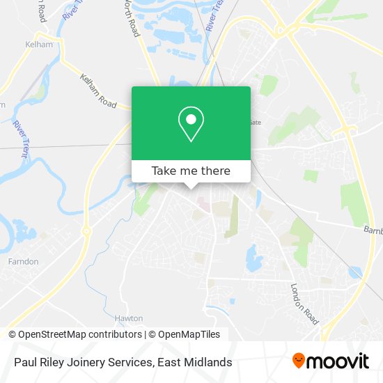 Paul Riley Joinery Services map