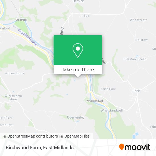 Birchwood Farm map