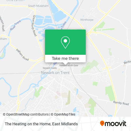 The Heating on the Home map