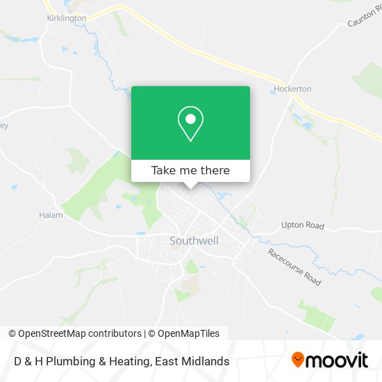 D & H Plumbing & Heating map