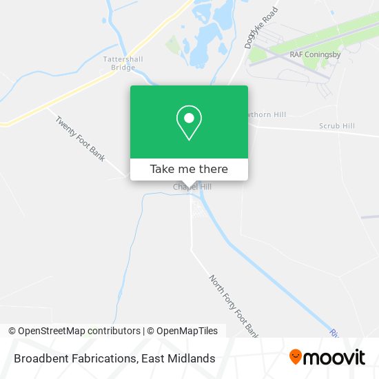 Broadbent Fabrications map
