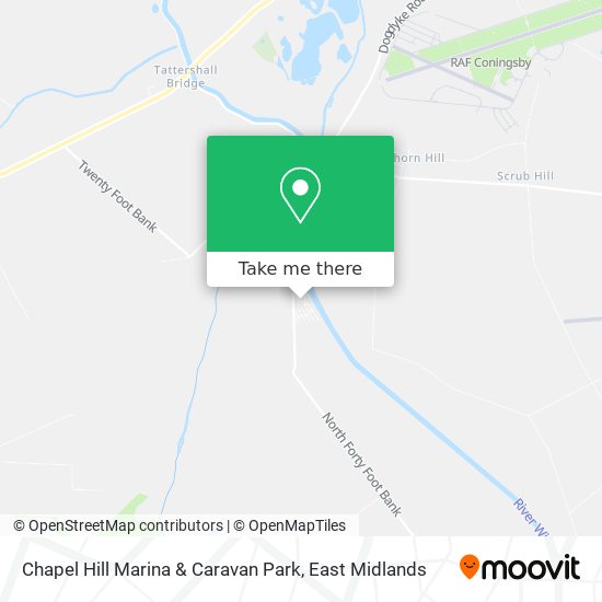 Chapel Hill Marina & Caravan Park map