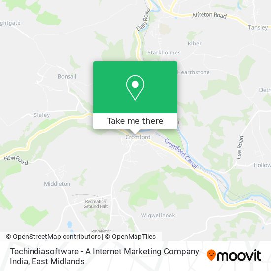 Techindiasoftware - A Internet Marketing Company India map