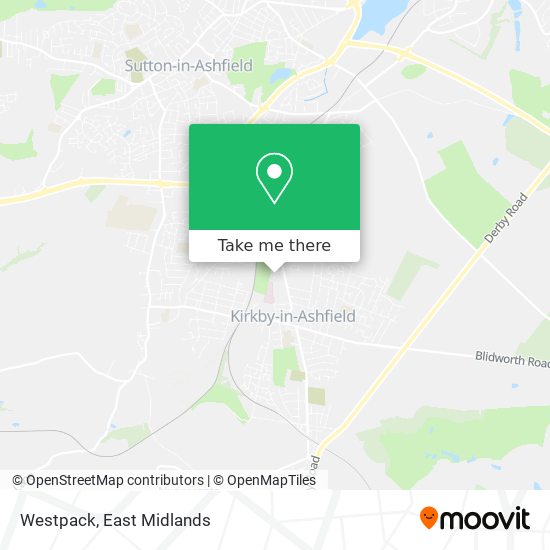 Westpack map