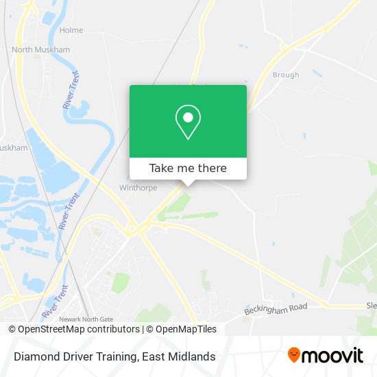 Diamond Driver Training map