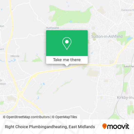 Right Choice Plumbingandheating map