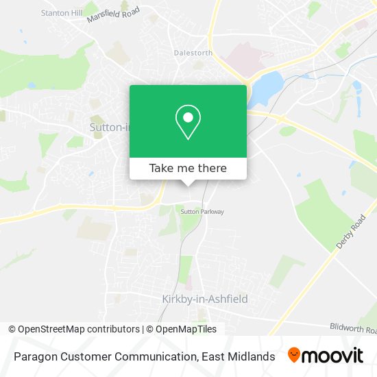 Paragon Customer Communication map